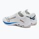 Men's volleyball shoes Mizuno Wave Lightning Z7 undyed white/moonlit ocean/peace blue 4