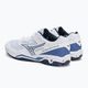 Men's handball shoes Mizuno Wave Phantom 3 white X1GA226022 3