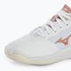 Women's handball shoes Mizuno Wave Stealth Neo white/rose/snow white 7
