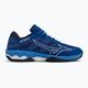 Men's tennis shoes Mizuno Wave Exceed Light AC navy blue 61GA221826 2