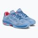 Women's tennis shoes Mizuno Wave Exceed Light CC blue 61GC222121 4