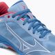 Women's tennis shoes Mizuno Wave Exceed Light CC blue 61GC222121 9