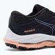 Women's running shoes Mizuno Wave Rider 26 odyssey gray/quicksilver/salmon 10
