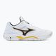Men's handball shoes Mizuno Wave Stealth V white X1GA180013 2