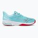 Women's tennis shoes Mizuno Wave Exceed Tour 5 AC tanger turquoise/fiery coral 2/white 2