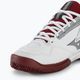 Women's tennis shoes Mizuno Break Shot 4 CC white/cabernet/papyrus 7