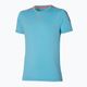 Men's running shirt Mizuno Shadow Tee blue 62GAA00222