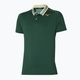 Men's running shirt Mizuno Shadow Polo green 62GAA00437