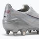 Men's football boots Mizuno Alpha JP Mix white/ignition red/ 801 c 9