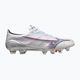 Men's football boots Mizuno Alpha JP Mix white/ignition red/ 801 c 13