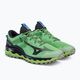 Men's running shoes Mizuno Wave Mujin 9 green J1GJ227052 4