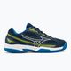 Men's tennis shoes Mizuno Break Shot 4 CCdress blues/jet blue/sulphur spring 2