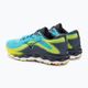 Men's running shoes Mizuno Wave Sky 7 jet blue/white/bolt2neon 5