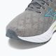 Men's running shoes Mizuno Wave Inspire 19 gray/jet blue/bolt2neon 8
