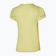 Women's running shirt Mizuno DryAeroFlow Tee pale lime yellow 2