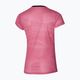 Women's running shirt Mizuno Premium Aero Tee sangria sunset 2