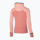 Women's running jacket Mizuno Warmalite Hybrid FZ apricot blush 2