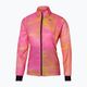 Women's Mizuno Premium Aero sangria sunset/evening running jacket