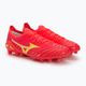 Men's Mizuno Morelia Neo IV Beta Elite MD football boots flery coral2/bolt2/flery coral2 5