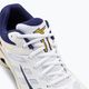Men's volleyball shoes Mizuno Wave Voltage white / blue ribbon / mp gold 10