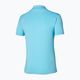 Men's tennis polo shirt Mizuno Charge Shadow Polo blue glow 4