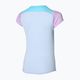 Women's tennis shirt Mizuno Charge Printed Tee halogen blue 4