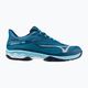 Men's tennis shoes Mizuno Wave Exceed Light 2 AC moroccan blue / white / bluejay 8