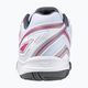 Women's tennis shoes Mizuno Break Shot 4 AC white / pink tetra / turbulence 10