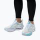 Mizuno Wave Inspire 20 SP white/silver/blue glow running shoe 14