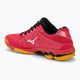 Men's volleyball shoes Mizuno Wave Voltage radiant red/white/carrot curl 3