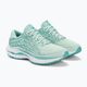 Women's running shoes Mizuno Wave Inspire 20 eggshell blue/white/blue turquoise 5