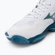 Men's volleyball shoes Mizuno Wave Lightning Neo2 white/sailor blue/silver 7