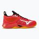 Men's volleyball shoes Mizuno Wave Dimension radiant red/white/carrot curl 2