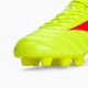 Mizuno Morelia II Club MD safety yellow/fiery coral 2/galaxy silver men's football boots 9