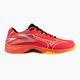 Men's volleyball shoes Mizuno Thunder Blade Z radiant red/white/carrot curl 8