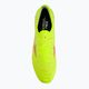 Mizuno Morelia Neo IV Β Elite MD safety yellow/fiery coral 2/galaxy silver men's football boots 7