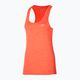 Women's running tank top Mizuno Impulse Core Tank nasturtium