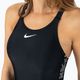 Women's one-piece swimsuit Nike Logo Tape Fastback black NESSB130-001 4