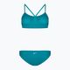 Women's two-piece swimsuit Nike Essential Sports Bikini light blue NESSA211-345 2