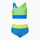 Children's two-piece swimsuit Nike Water Dots Asymmetrical blue NESSC725-458