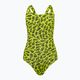 Nike Multiple Print Fastback Children's One-Piece Swimsuit Green NESSC755-312