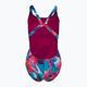 Women's one-piece swimsuit Nike Multiple Print Fastback purple NESSC010-593 2