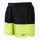 Men's Nike Split 5" Volley swim shorts black and green NESSB451-312 2