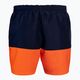 Men's Nike Split 5" Volley swim shorts navy blue and orange NESSB451-822 3