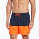 Men's Nike Split 5" Volley swim shorts navy blue and orange NESSB451-822 5