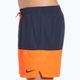 Men's Nike Split 5" Volley swim shorts navy blue and orange NESSB451-822 6