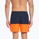 Men's Nike Split 5" Volley swim shorts navy blue and orange NESSB451-822 7