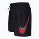 Men's Nike Liquify Swoosh 5" Volley swim shorts black NESSC611-001 3