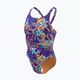 Women's one-piece swimsuit Nike Multiple Print Fastback purple NESSC050-593 4