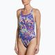 Women's one-piece swimsuit Nike Multiple Print Fastback purple NESSC050-593 6